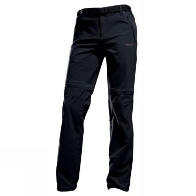 Pantalones Regatta Xert Stretch Zip Off Hombre Negras - Chile UDK613089